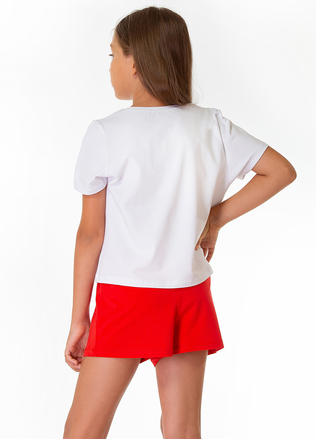 Червоний демісезонний комплект (футболка, штани) Kosta