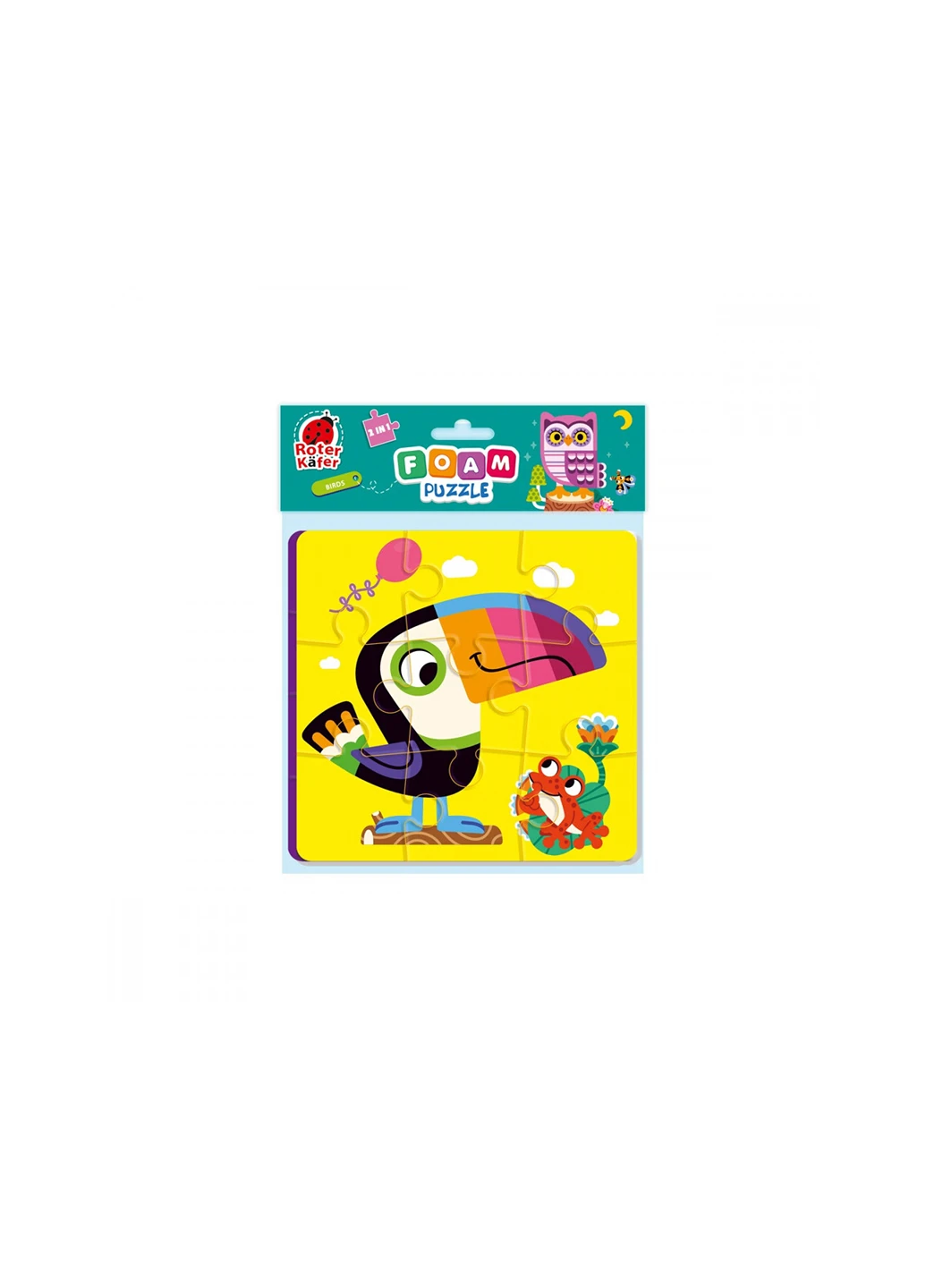 М'які пазли 2 в 1 Birds Vladi toys RK6580-03 (255260124)