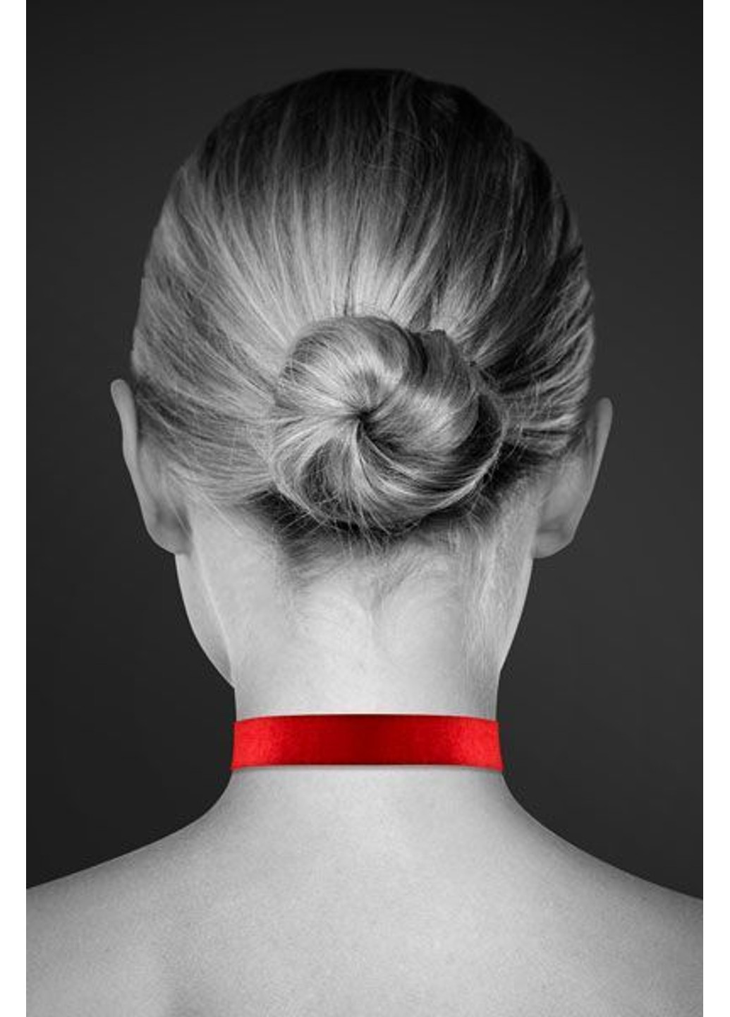 Чокер з замочком-сердечком - HEART LOCK Red, екошкіра Bijoux Pour Toi (255247664)