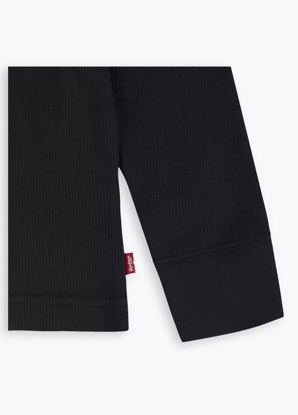 Черный демисезонный кэжуал лонгслив Levi's однотонный