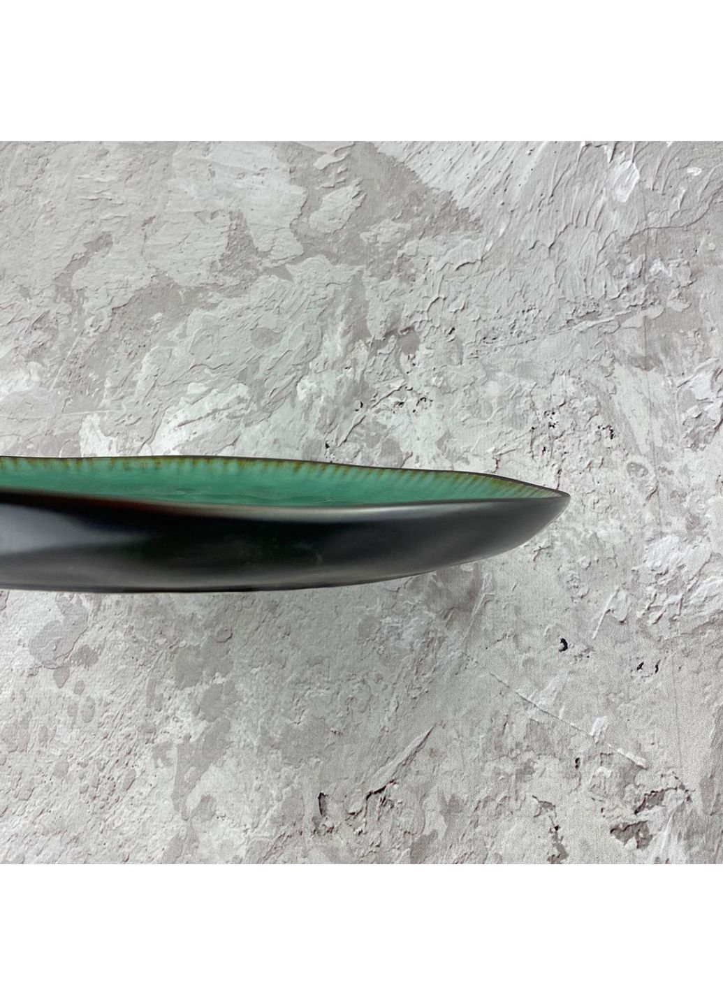 Тарелка Зеленая лагуна JM-1004 21 см Olens (253611440)