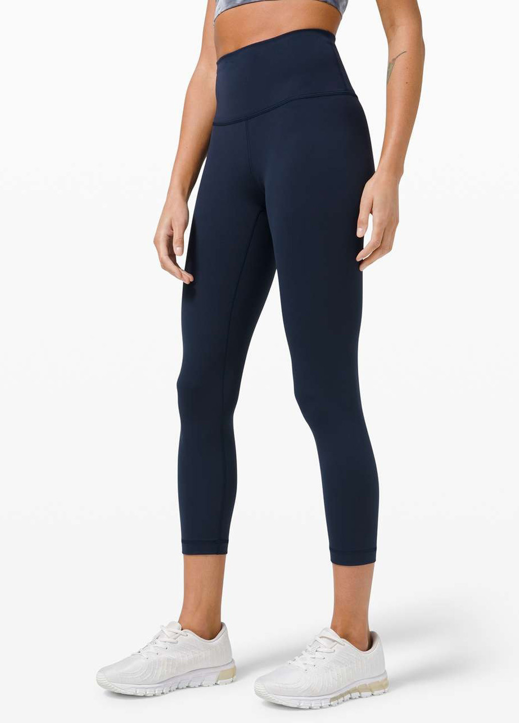Темно-синие демисезонные леггинсы Lululemon Athletica