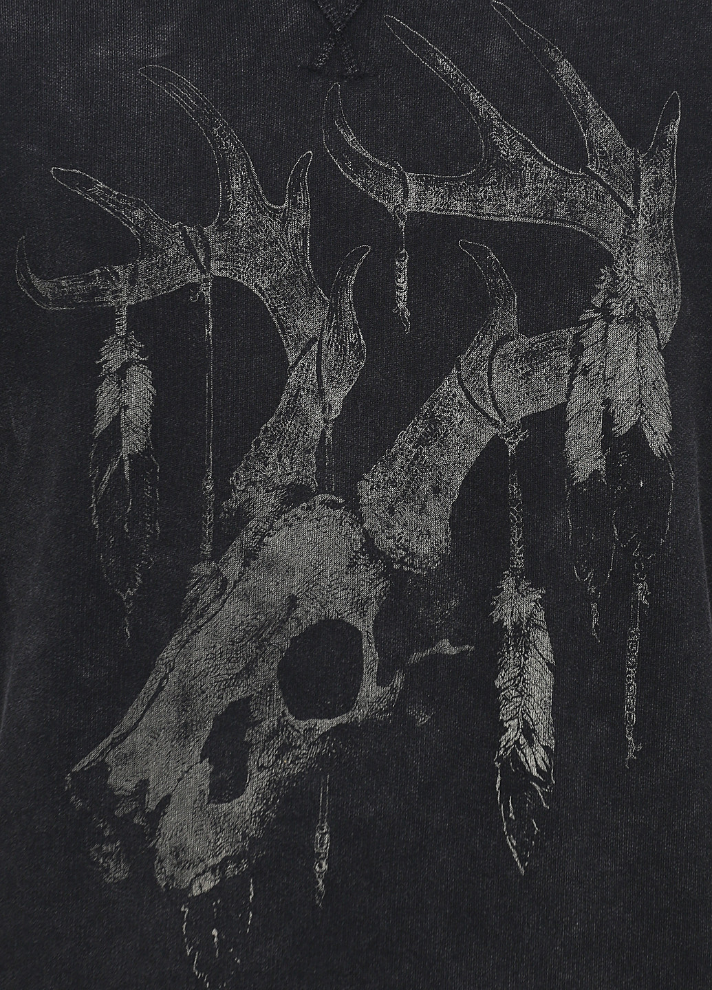 Свитшот Ralph Lauren - Прямой крой рисунок темно-серый кэжуал трикотаж, хлопок - (253770293)