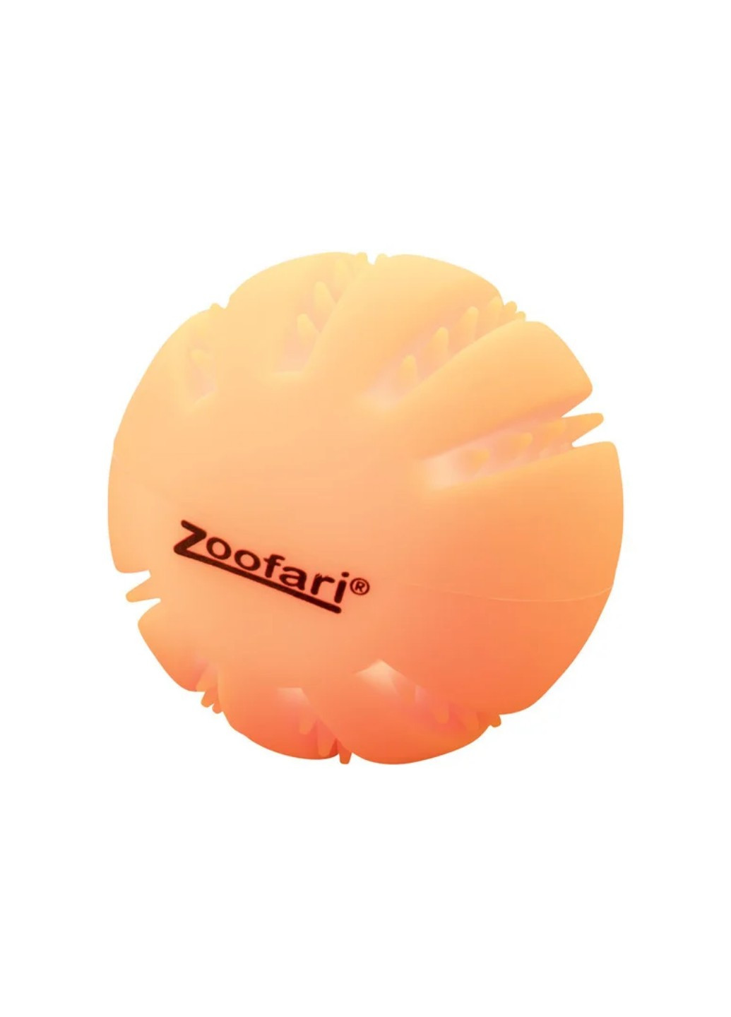 Мяч светодиодный для собаки 17 х 12 см Zoofari (255416069)