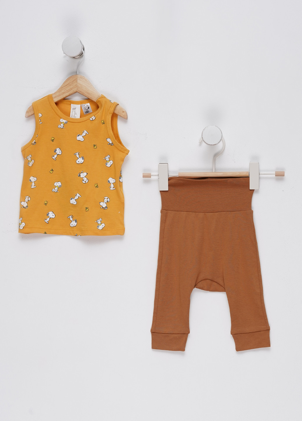 Комбинированный летний костюм (майка, брюки) брючный H&M