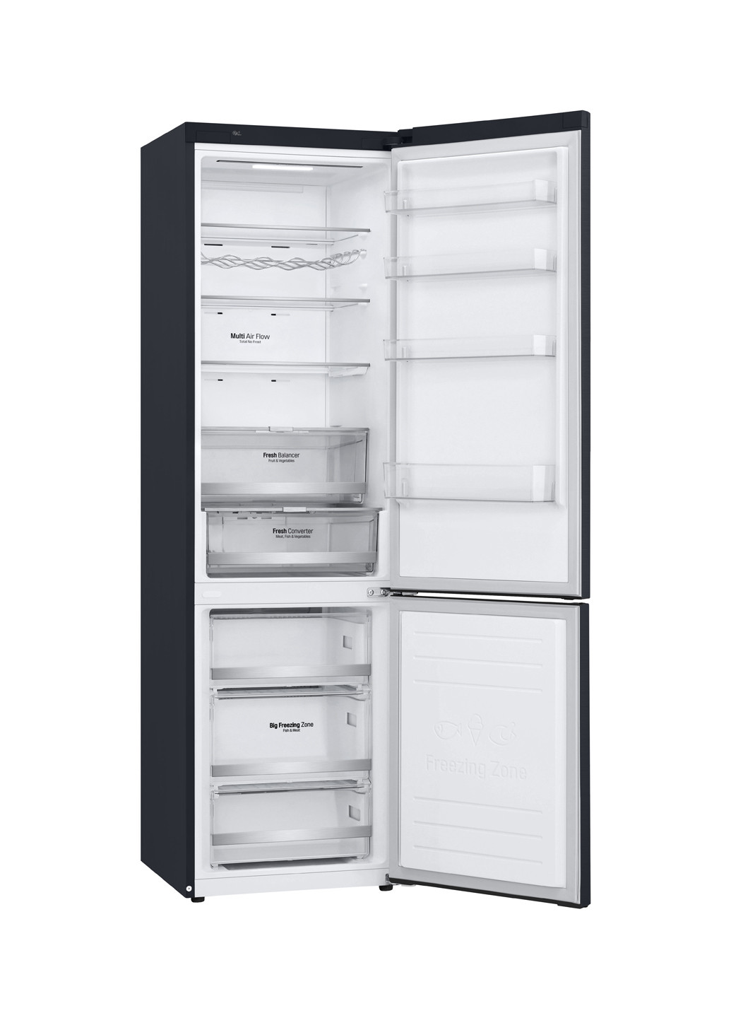 Холодильник LG GW-B509SBDZ чорний