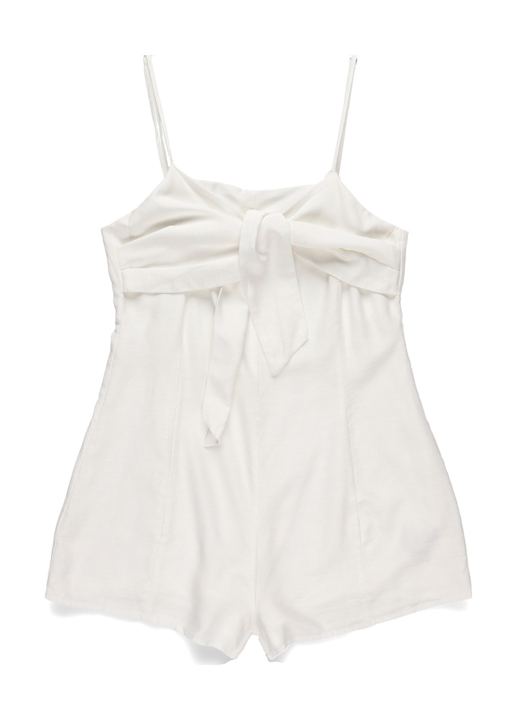 Комбінезон Honey Punch комбінезон-шорти однотонний білий кежуал поліестер, віскоза