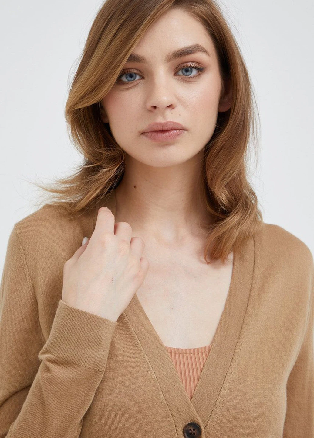 Коричневий зимовий светр Calvin Klein