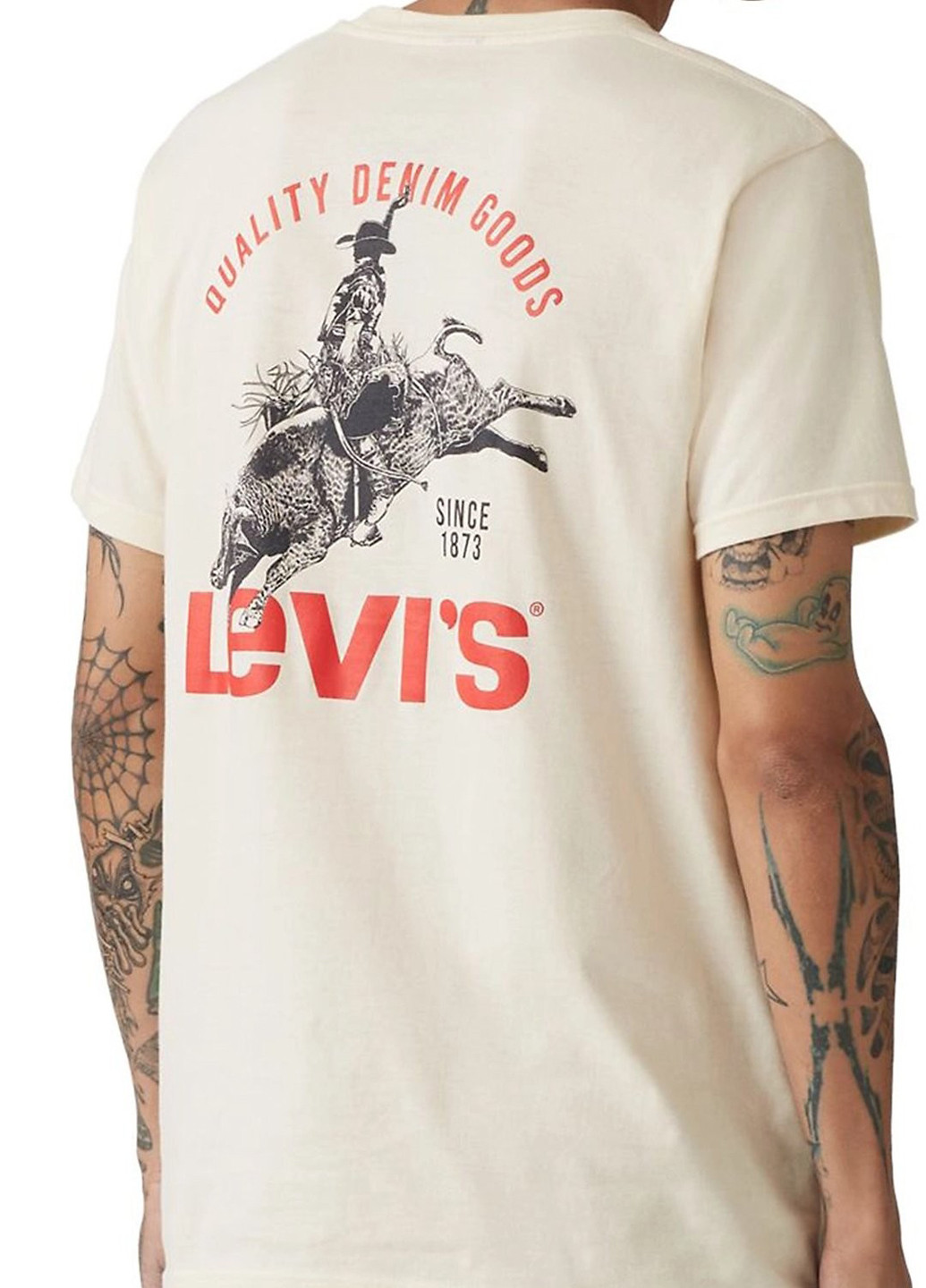 Молочна футболка Levi's