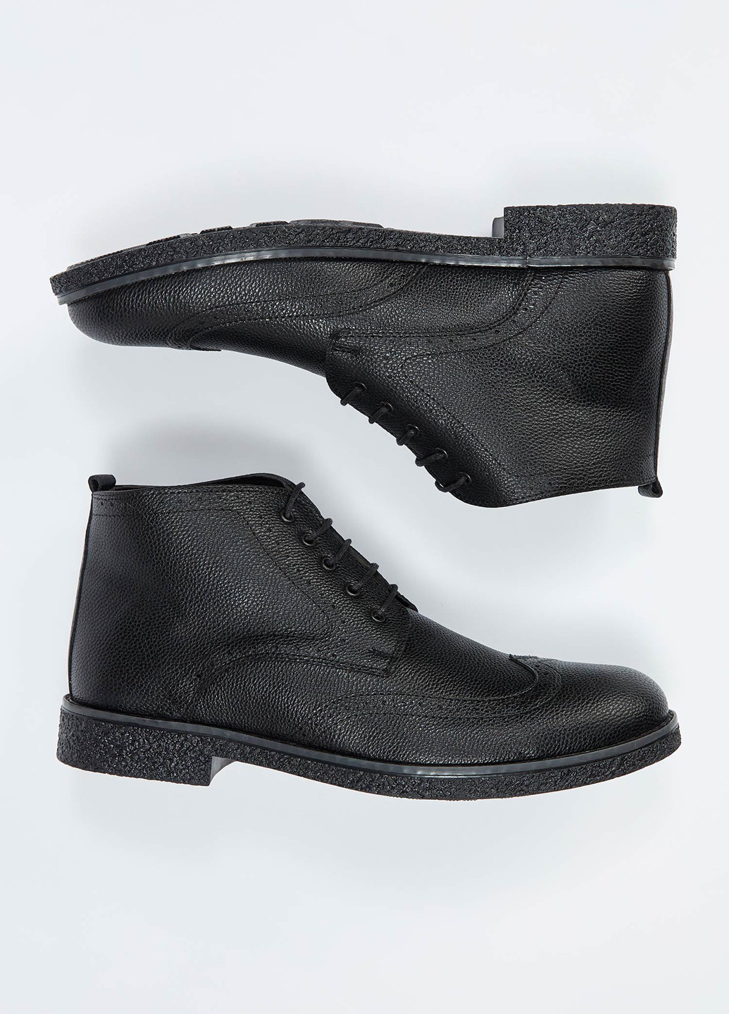 Черные кэжуал туфли DeFacto на шнурках