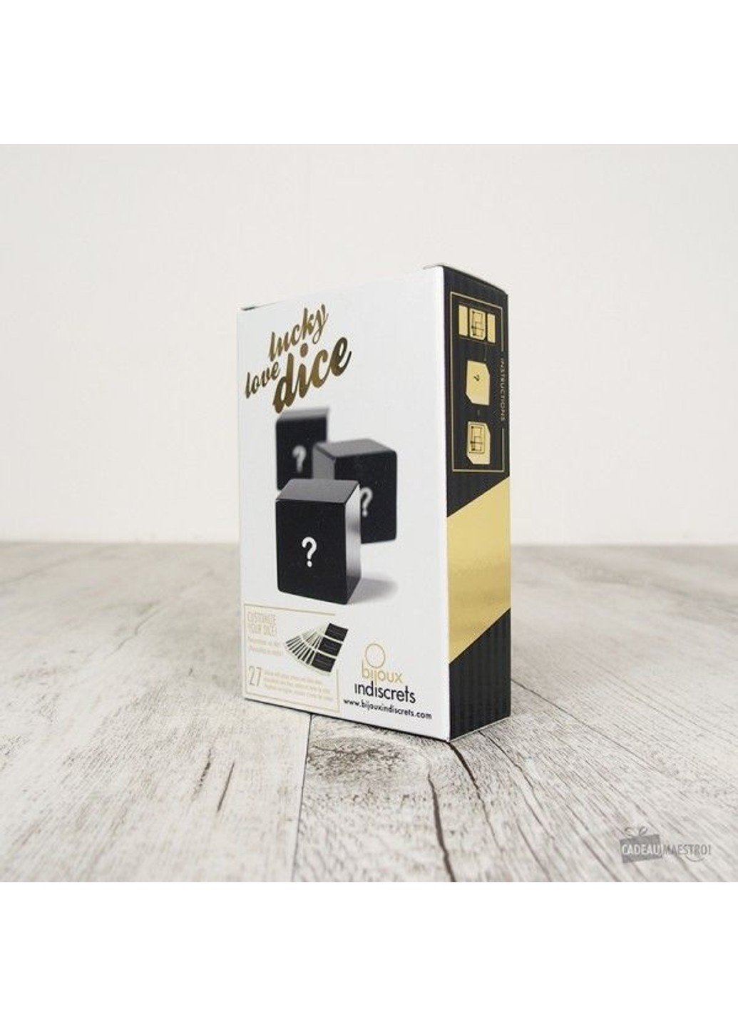 Гральні кубики Lucky Love Dice Bijoux Indiscrets (252586757)