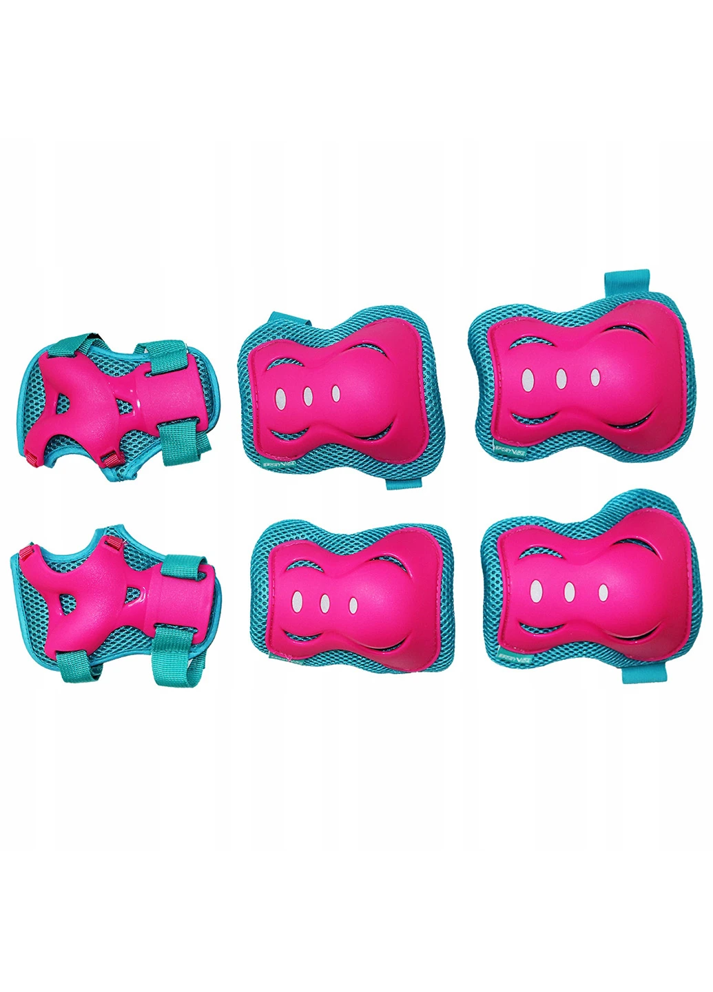 Комплект наколенников, налокотников и манжет на запястья M SportVida (213368064)