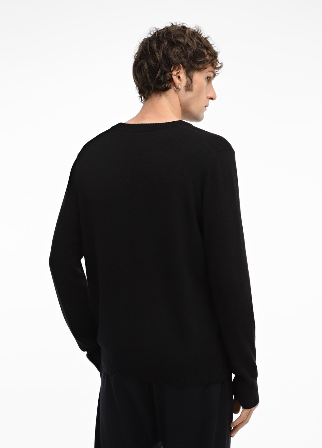 Чорний зимовий джемпер джемпер Promin