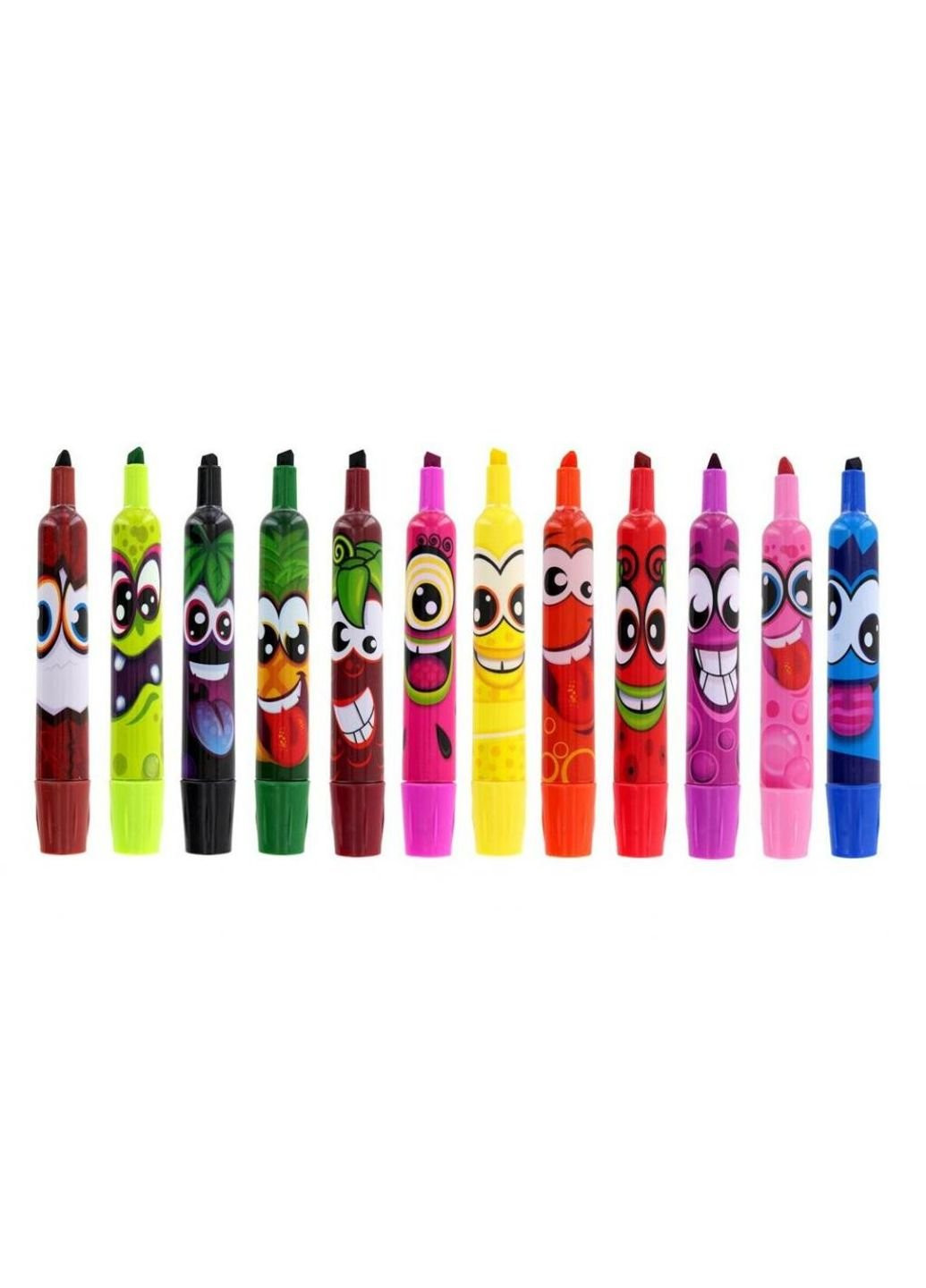 Набор для творчества ароматные маркери для рисования Штрих 12 цветов (40641) Scentos (254077827)