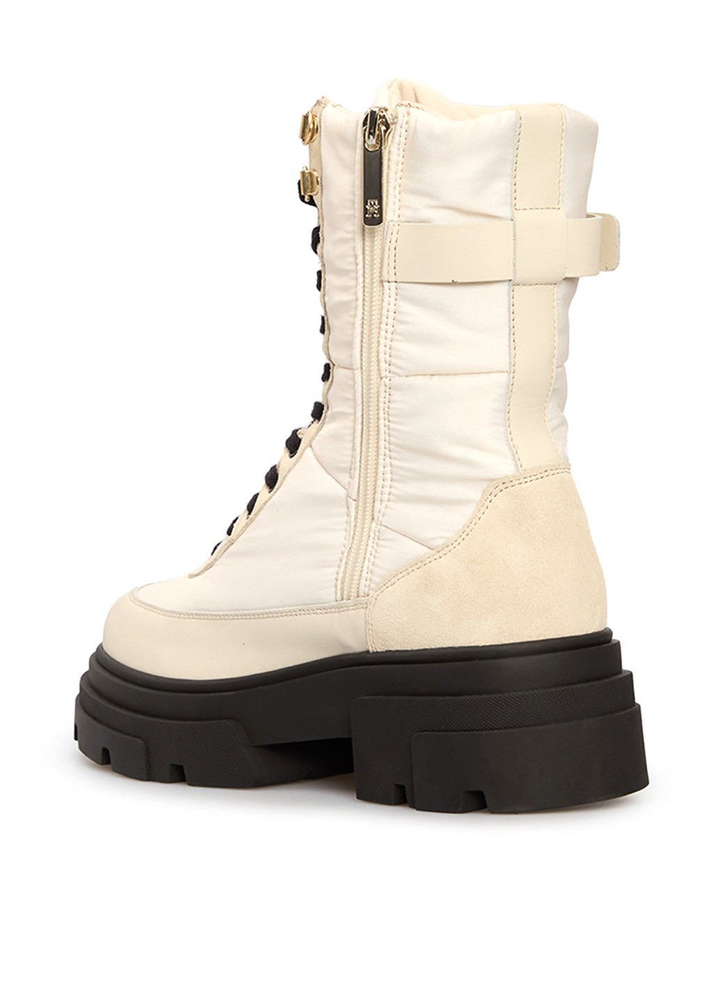 Зимние ботинки берцы Tommy Hilfiger со шнуровкой тканевые