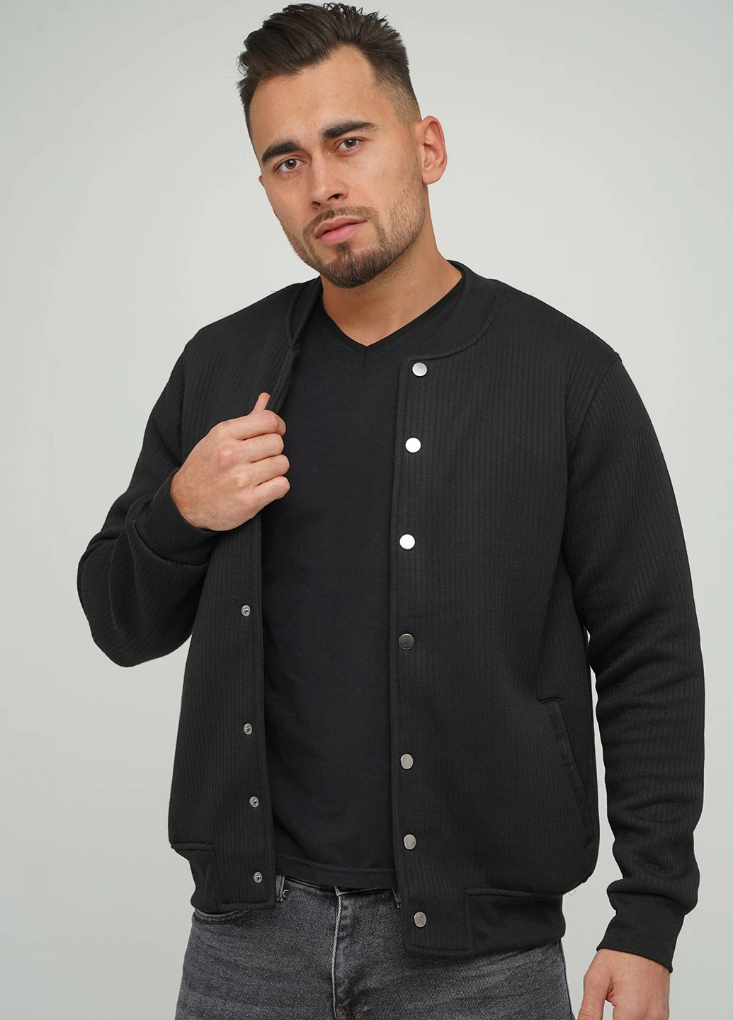 Бомбер Trend Collection на кнопках (251827669)