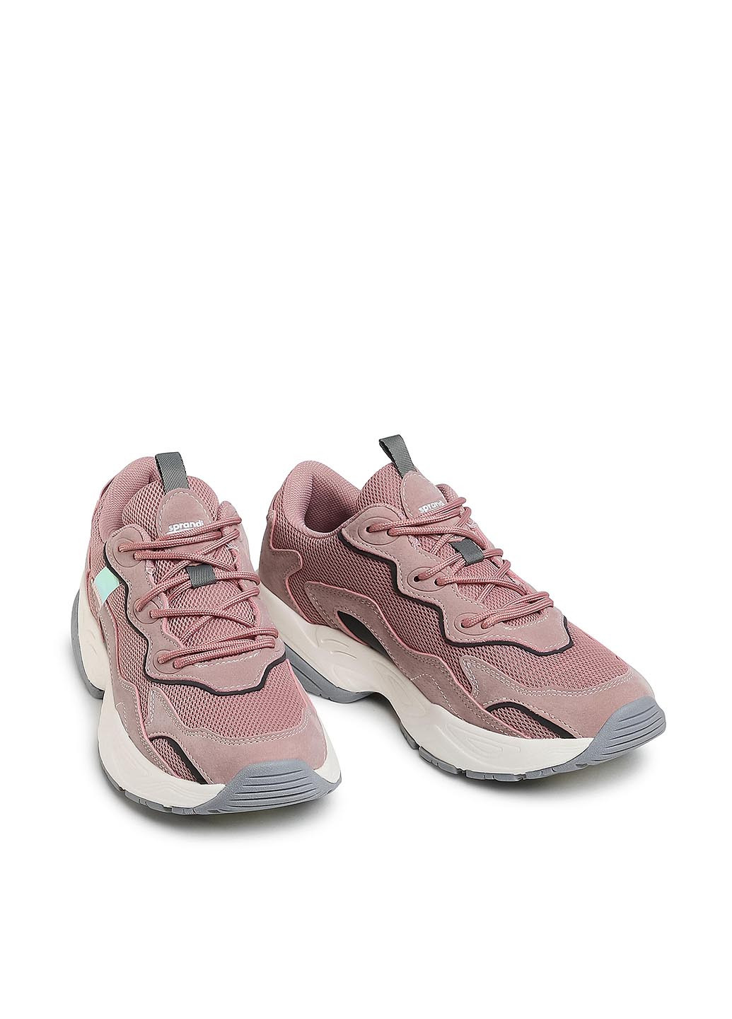 Розово-лиловые демисезонные кросівки Sprandi WP07-KSC19W021