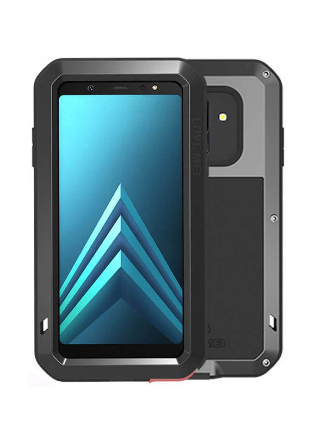 Накладка Powerful для Samsung Galaxy A6 SM-A600 Black (703124) Love Mei Powerful для Samsung Galaxy A6 SM-A600 Black (703124) (145630715)
