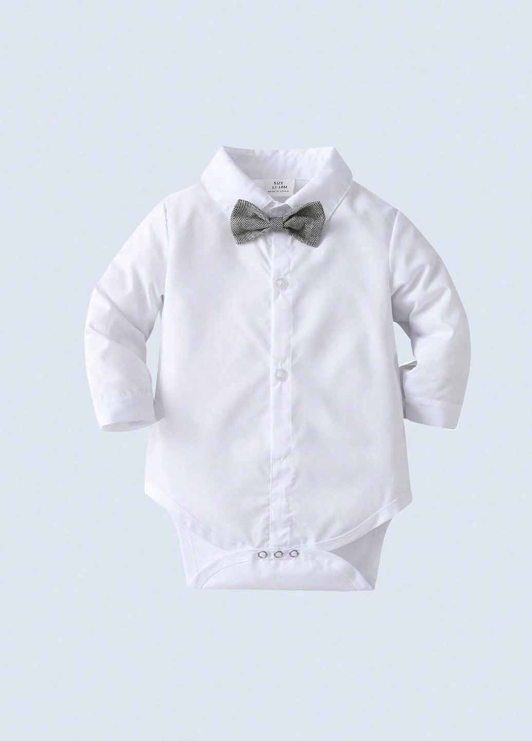 Комбінований демісезонний комплект (сорочка-боді, штани) SHEIN