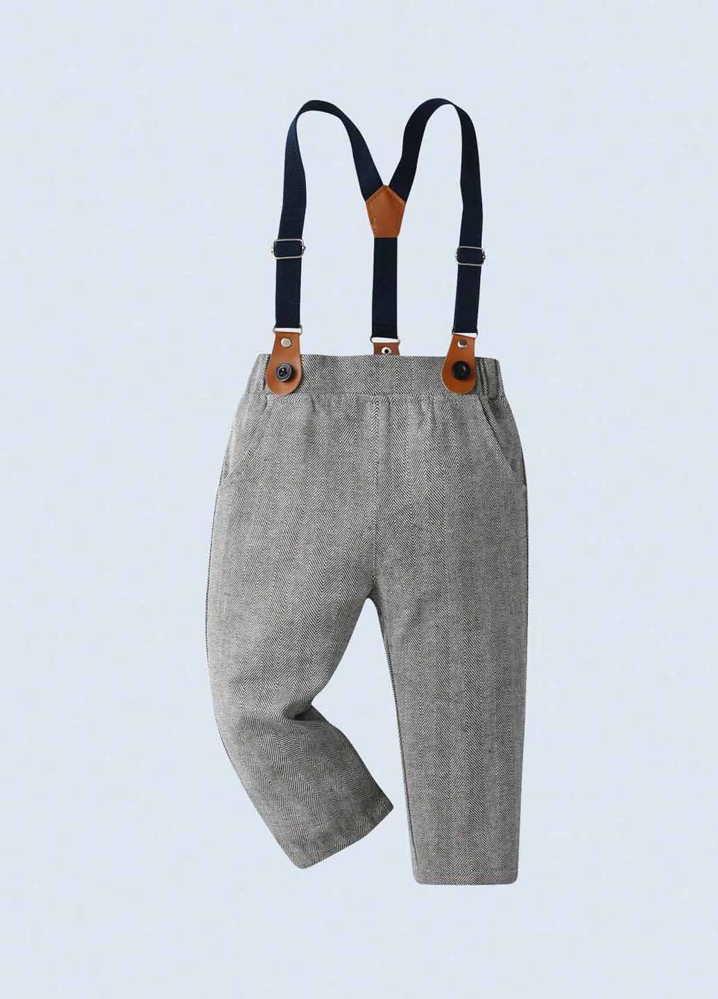 Комбінований демісезонний комплект (сорочка-боді, штани) SHEIN