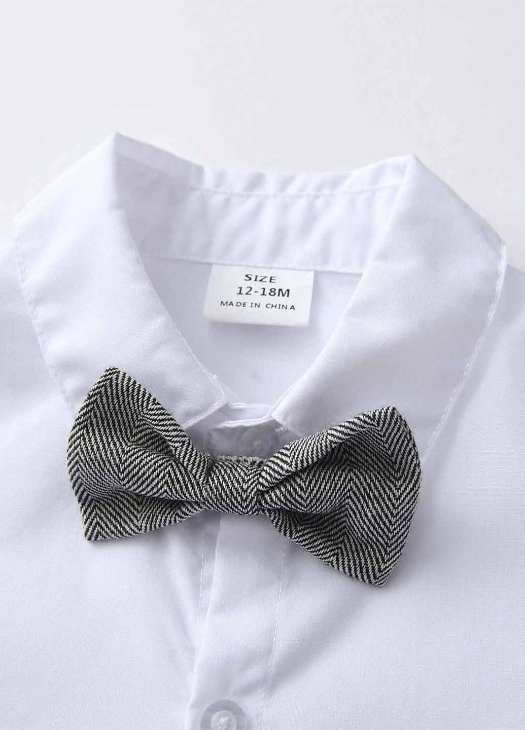 Комбінований демісезонний комплект (сорочка-боді, штани) SHEIN