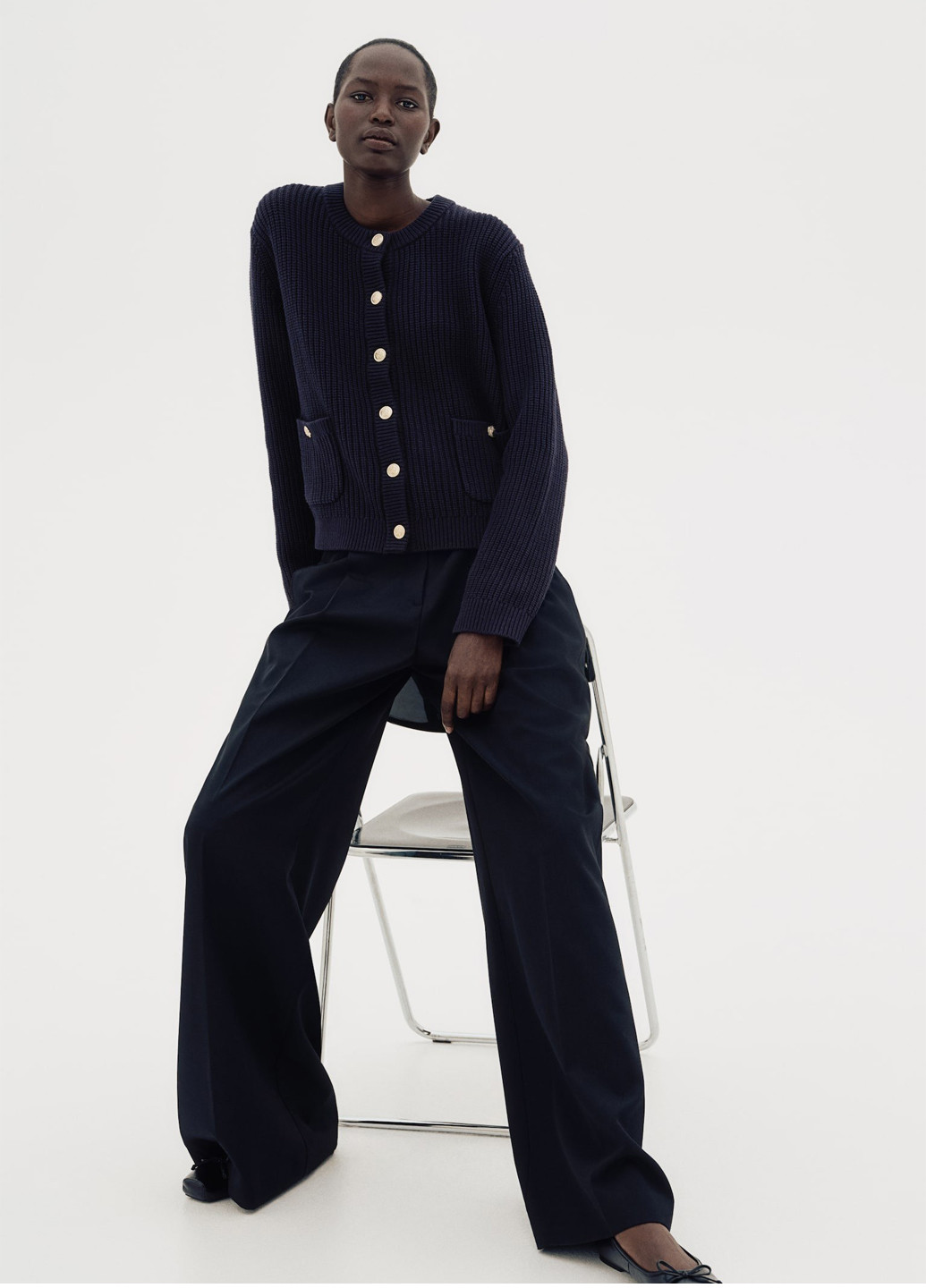 Индиго демисезонный кардиган H&M