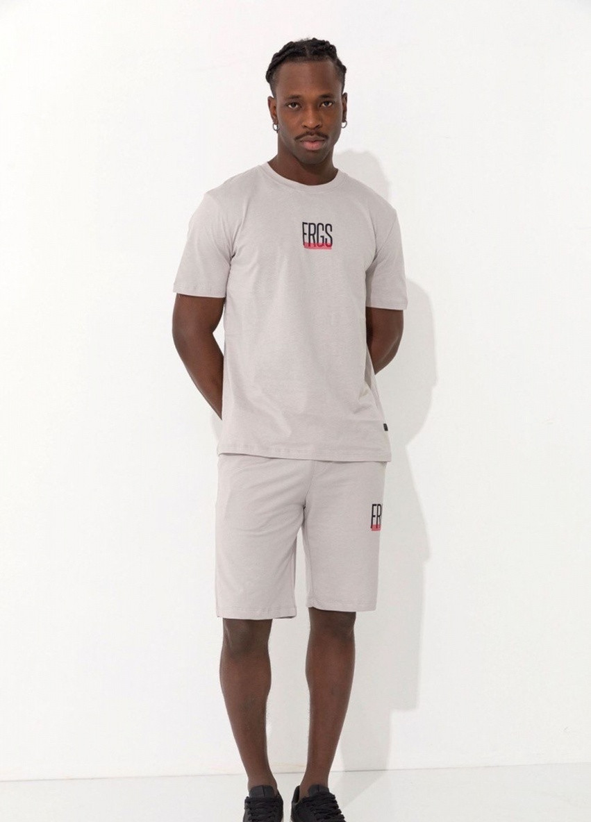 Шорти комплект з футболкою Fabregas 445 black (252928281)