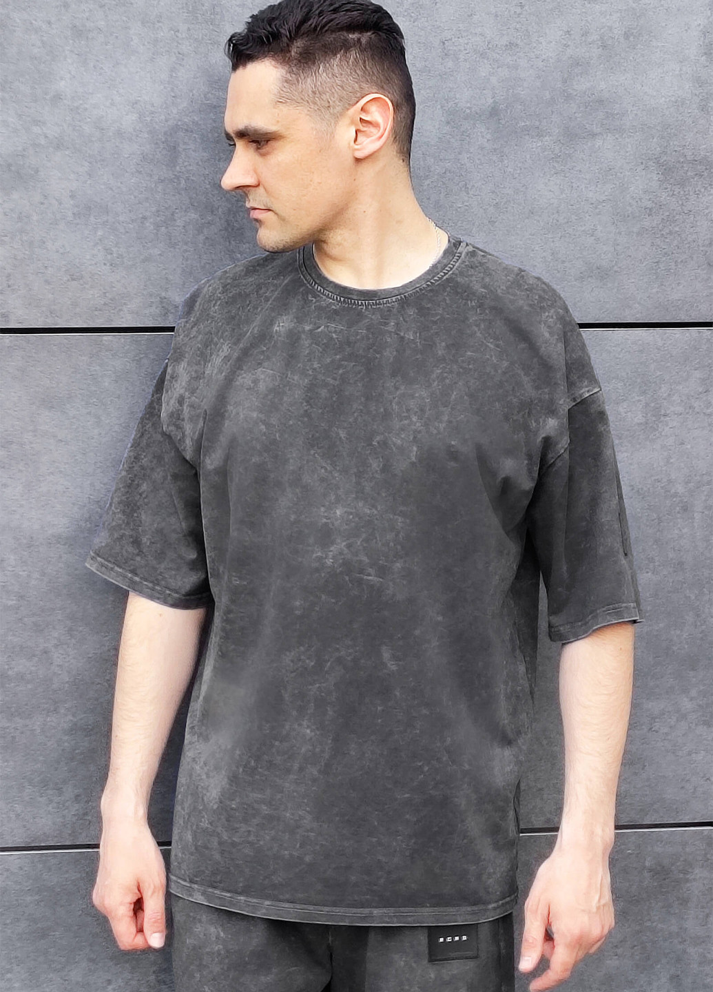 Сірий демісезонний костюм (футболка, шорти) з шортами Sun's House