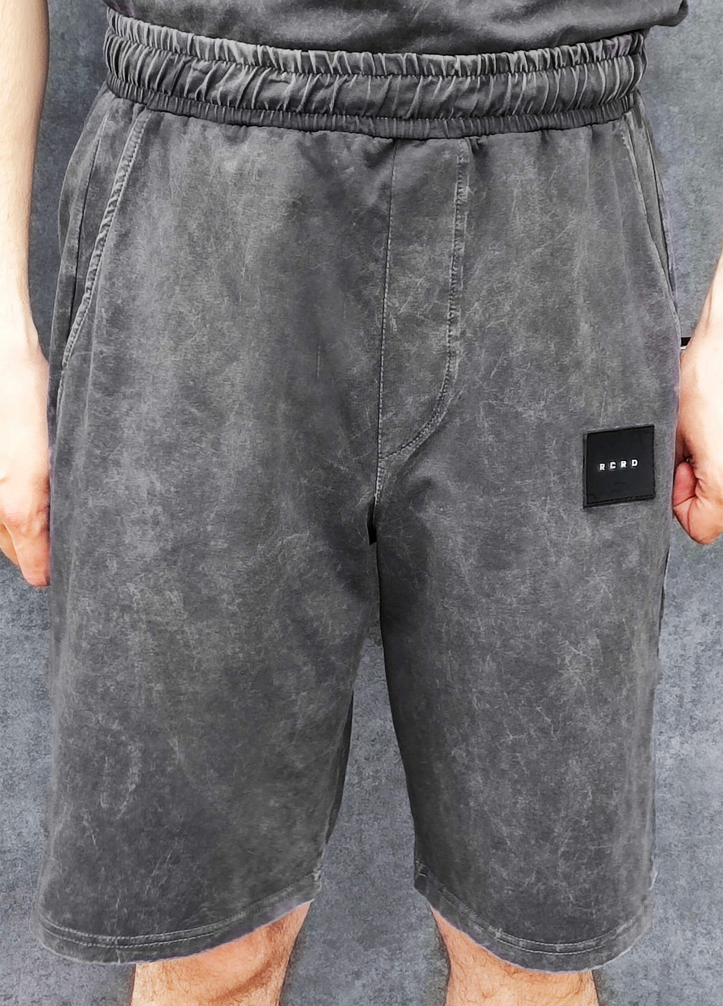 Сірий демісезонний костюм (футболка, шорти) з шортами Sun's House