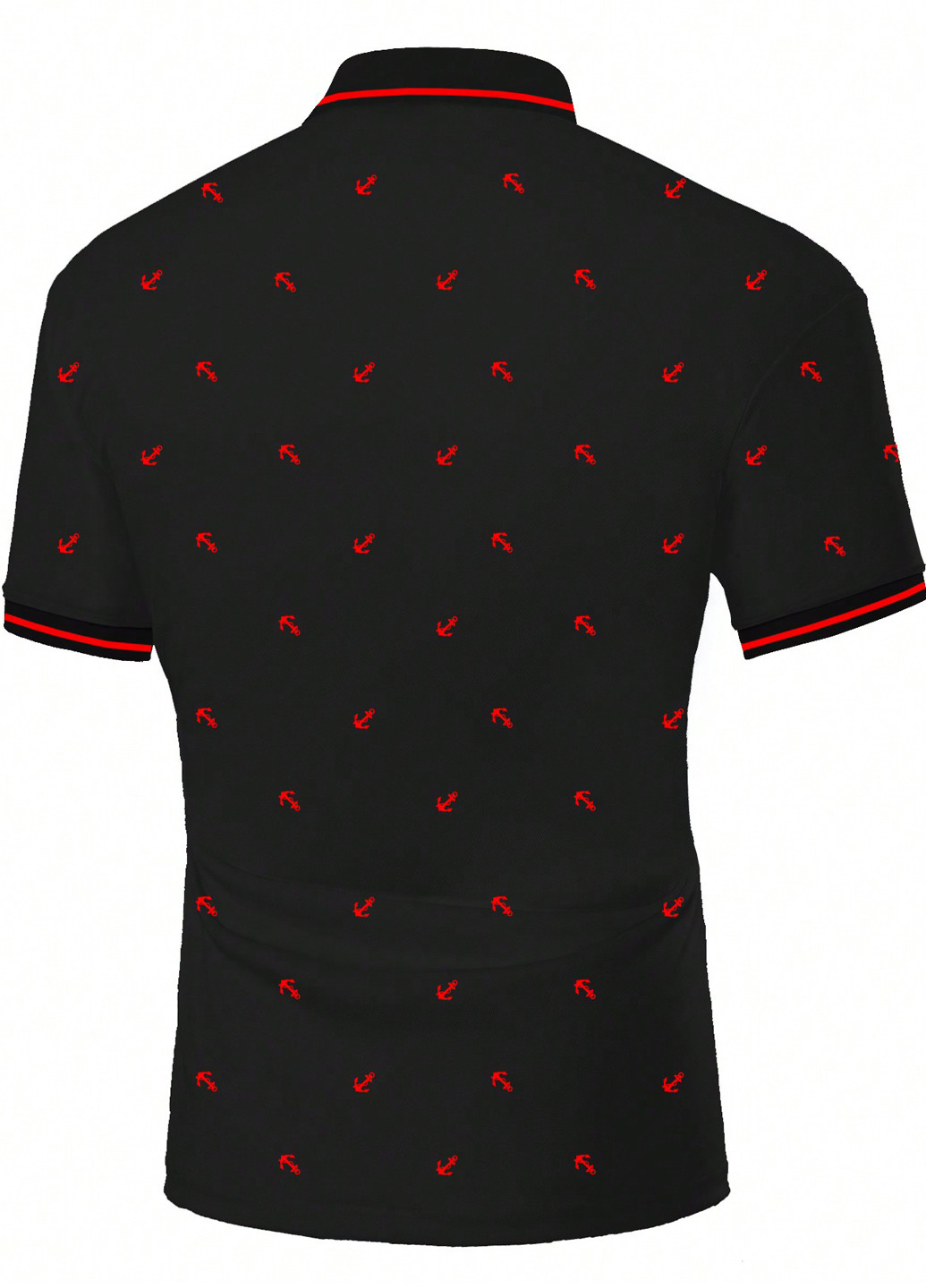 Черная поло SHEIN