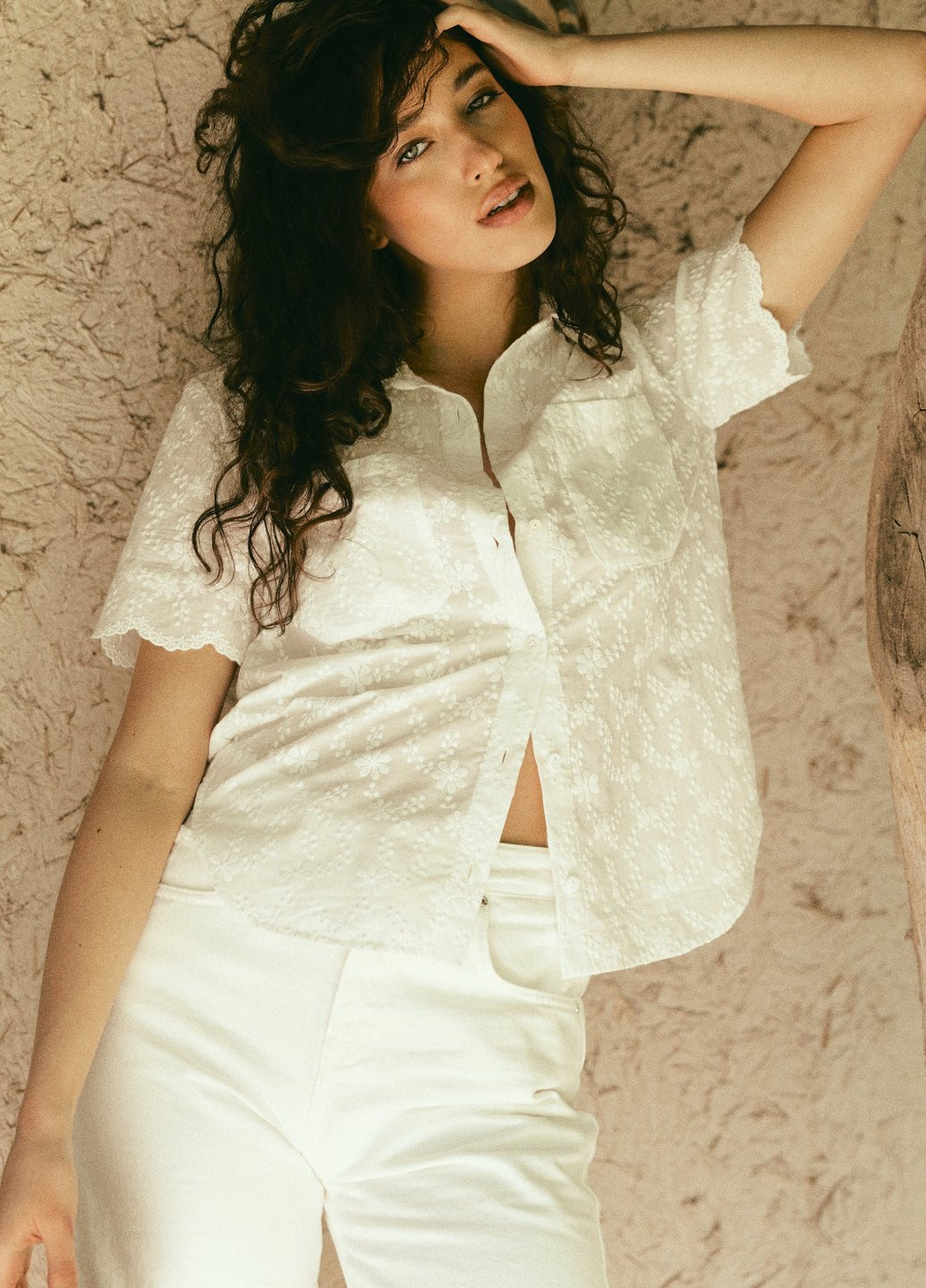 Біла блуза Gepur