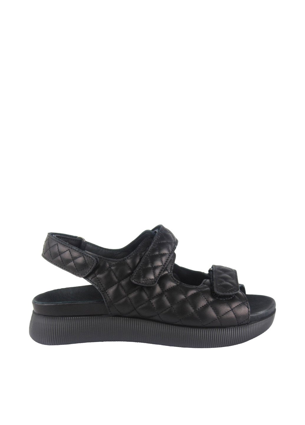 Черные босоножки Blizzarini на липучке