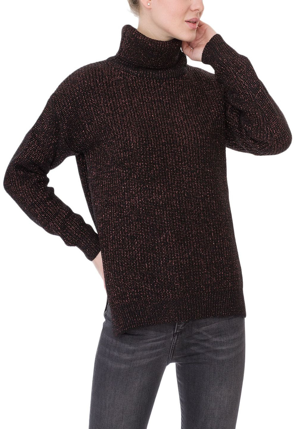 Черный зимний свитер Trussardi Jeans