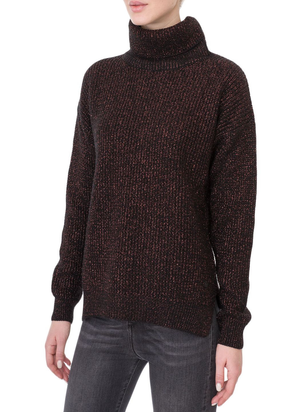 Черный зимний свитер Trussardi Jeans