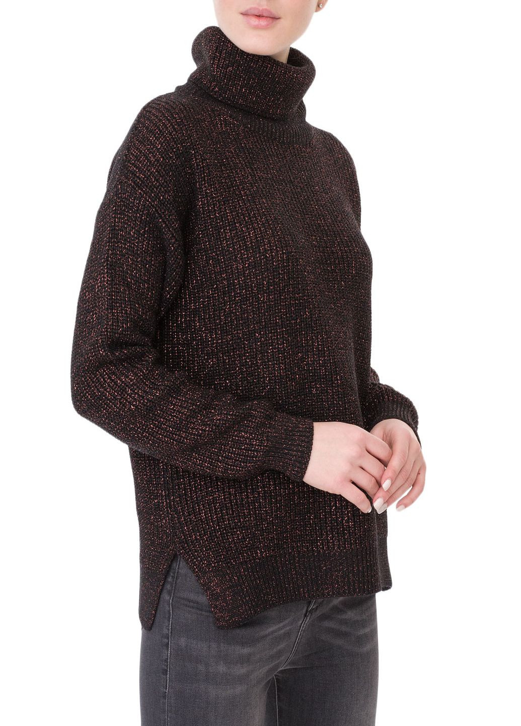 Черный зимний свитер Trussardi Jeans