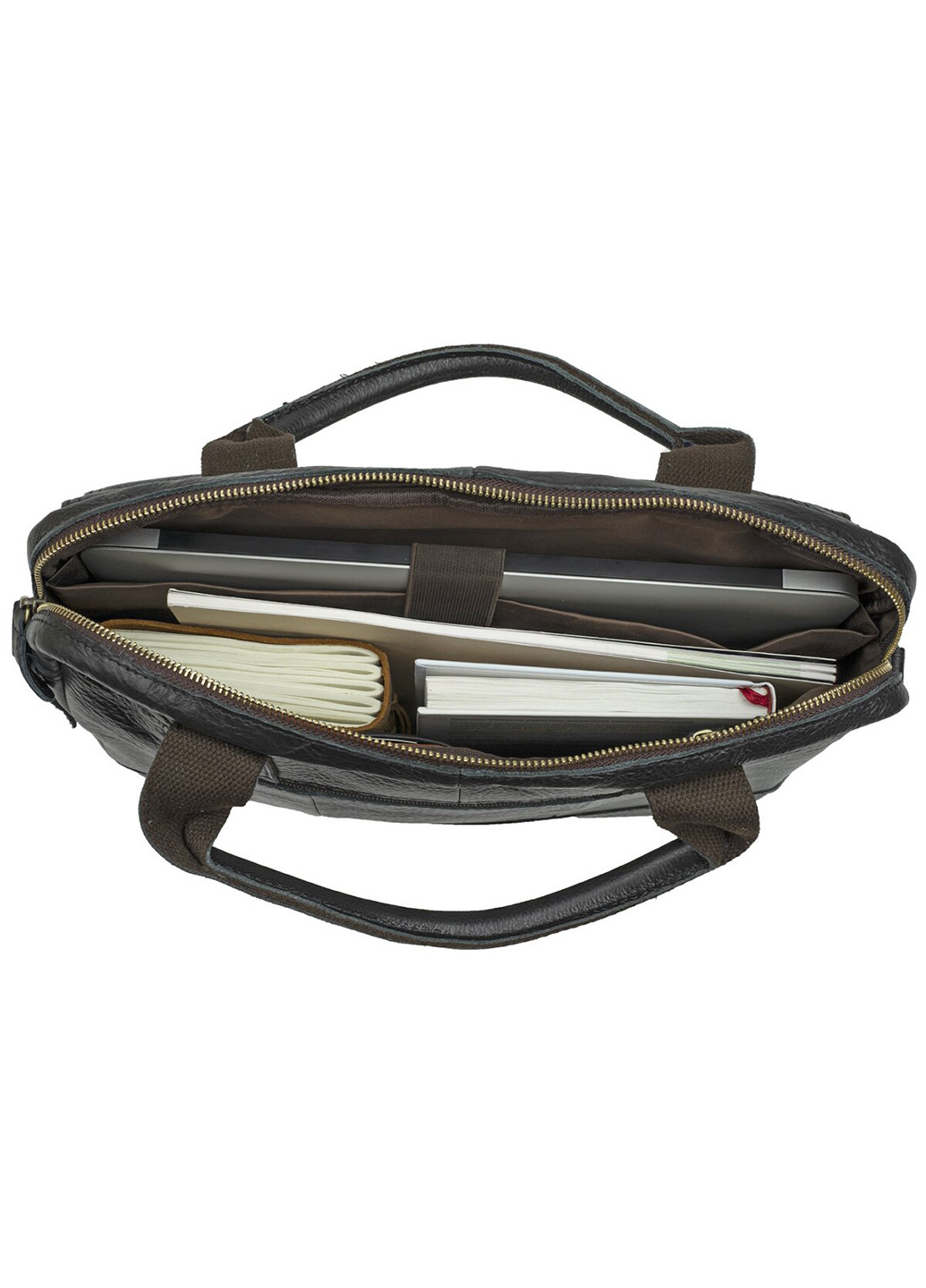 Чоловіча шкіряна сумка 36х26х6,5 см Vintage (229459143)