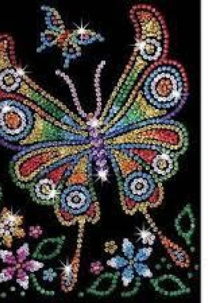 Набір для творчості RED Amber Butterfly (SA1209) Sequin Art (202374505)