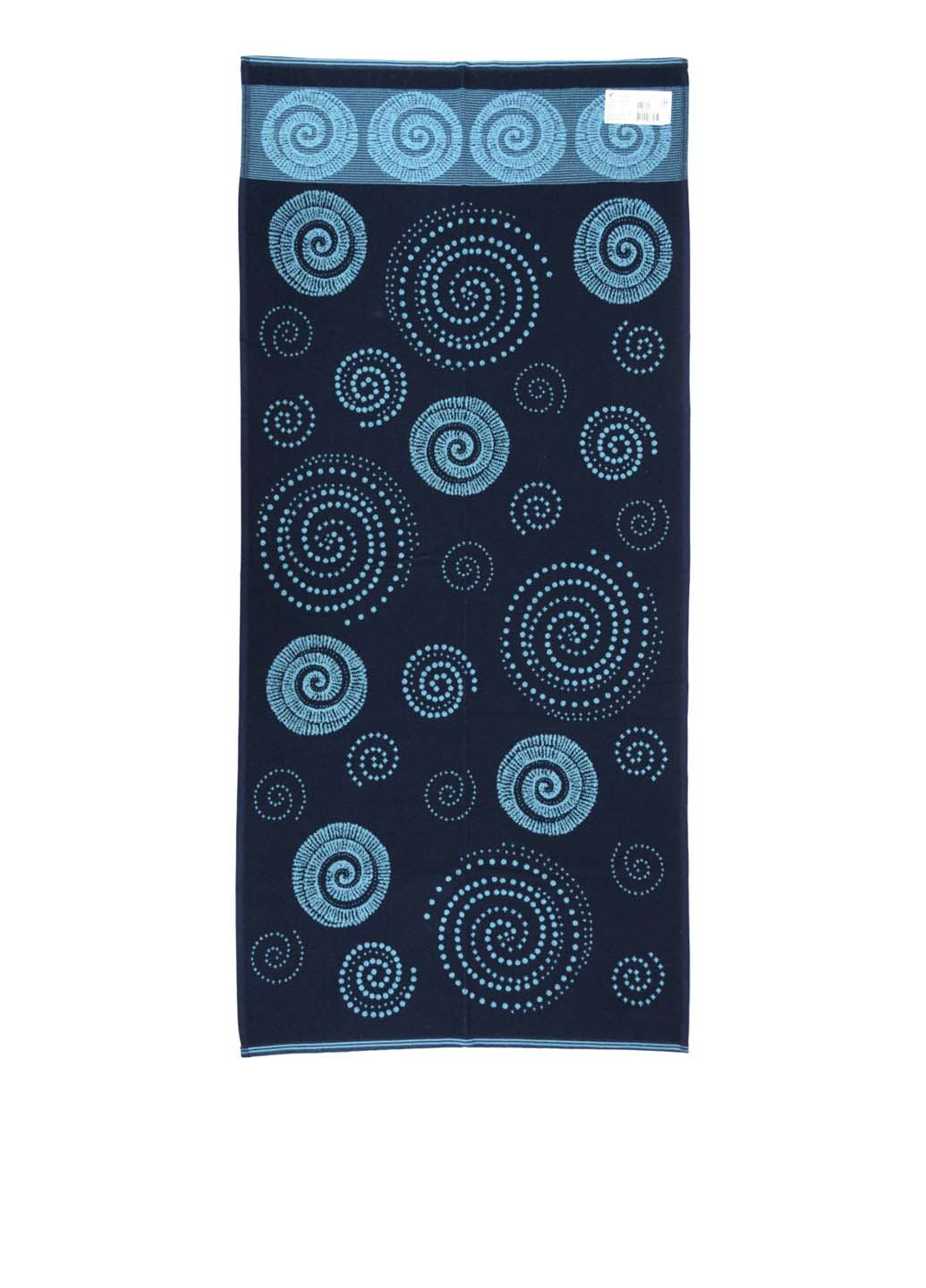 Речицкий текстиль полотенце, 50х90 см абстрактный темно-бирюзовый производство - Беларусь