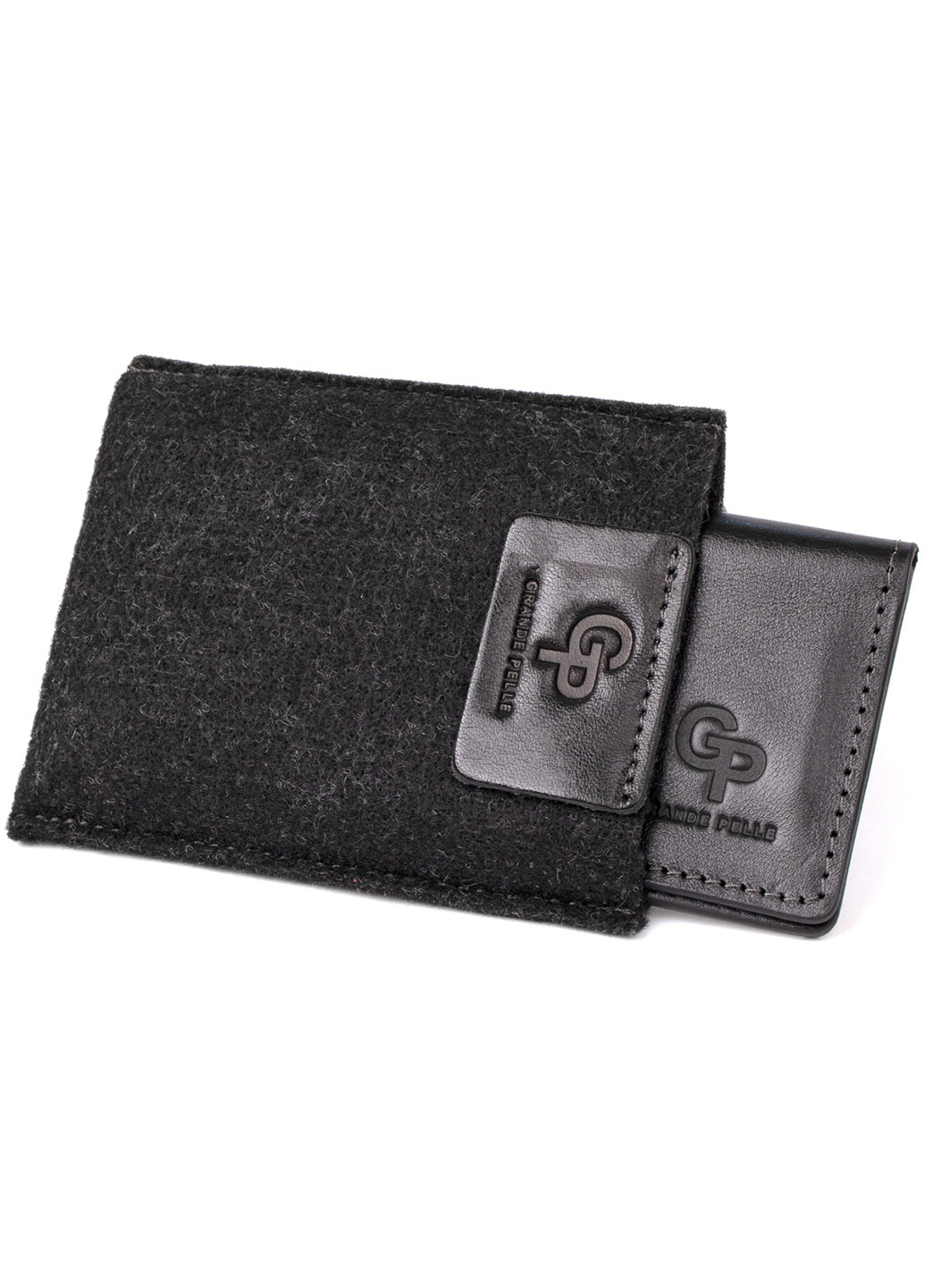 Шкіряна візитниця 10х7х1 см Grande Pelle (252415240)