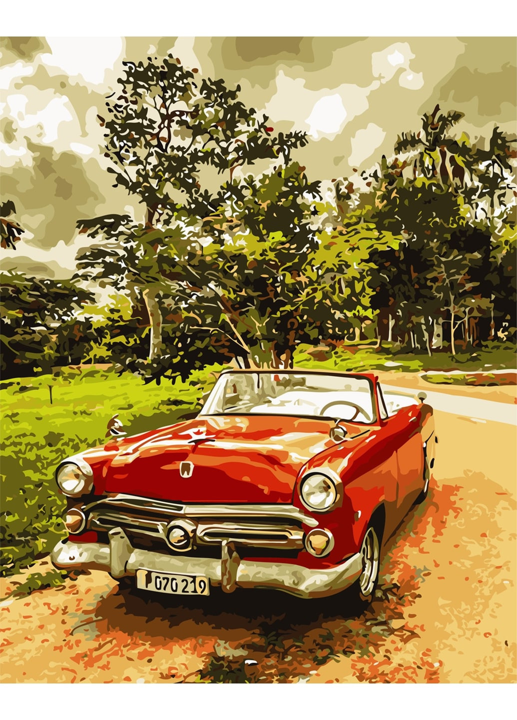 Картина по номерам "Стильне авто" 40х50 см ArtStory (250448862)
