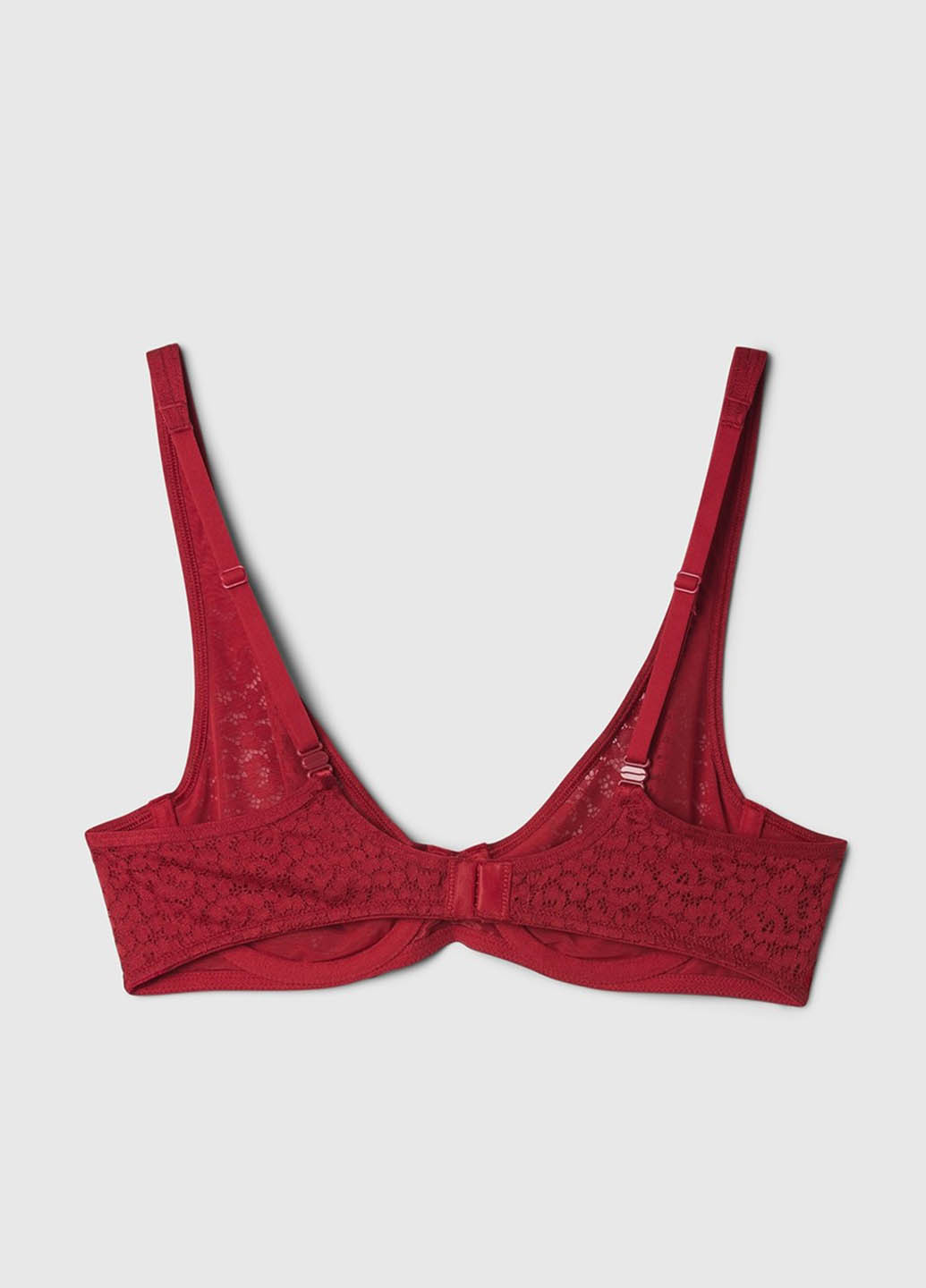 Красный демисезонный комплект (бюстгальтер, трусики) Gap