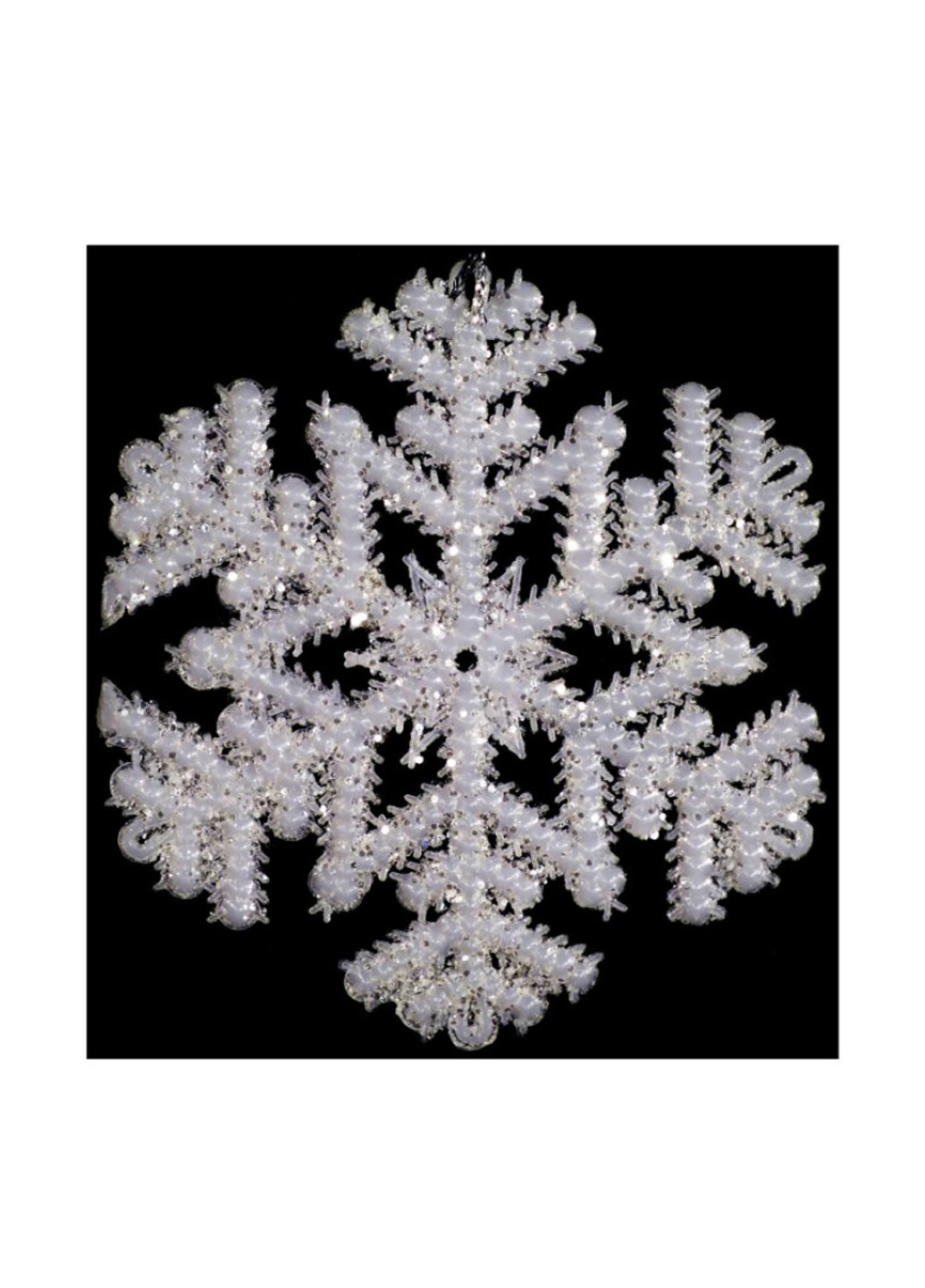 Новорічна прикраса Сніжинка, 12 см Seta Decor (286323914)