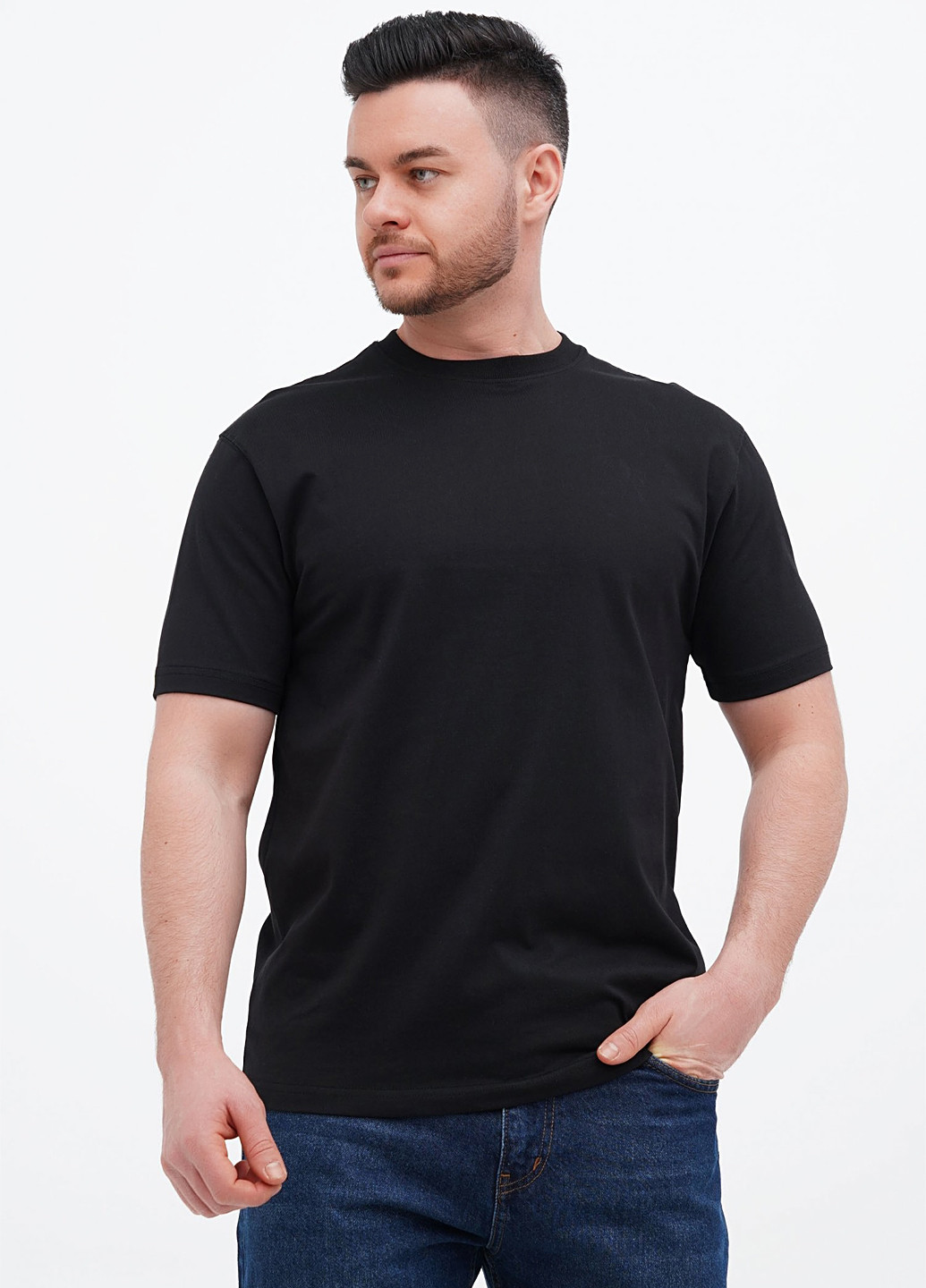 Черная футболка Trend Collection