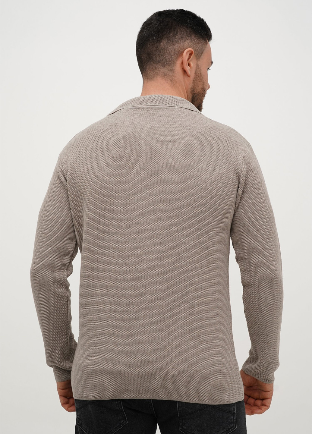 Бежевый демисезонный кардиган Trend Collection