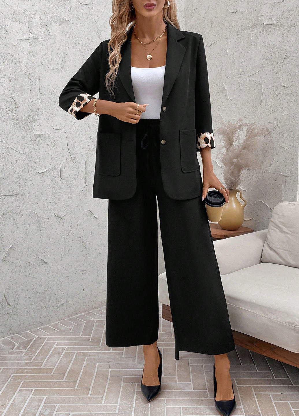 Костюм (жакет, брюки) SHEIN (341100189)