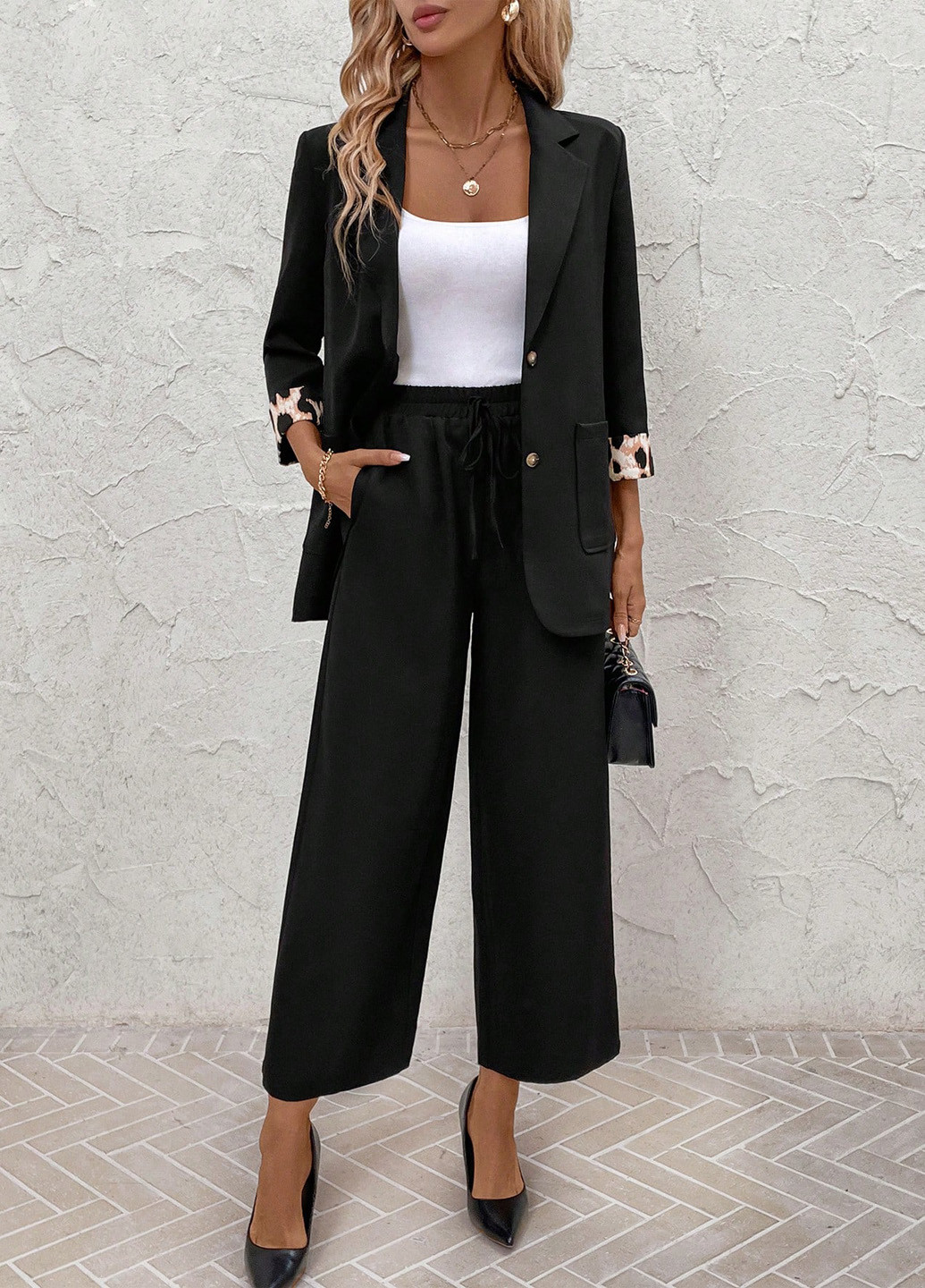 Костюм (жакет, брюки) SHEIN (341100189)