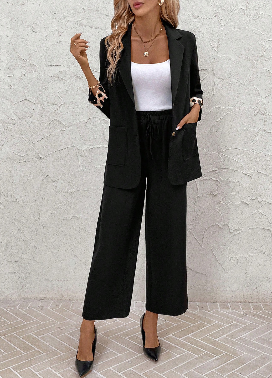 Костюм (жакет, брюки) SHEIN (341100189)