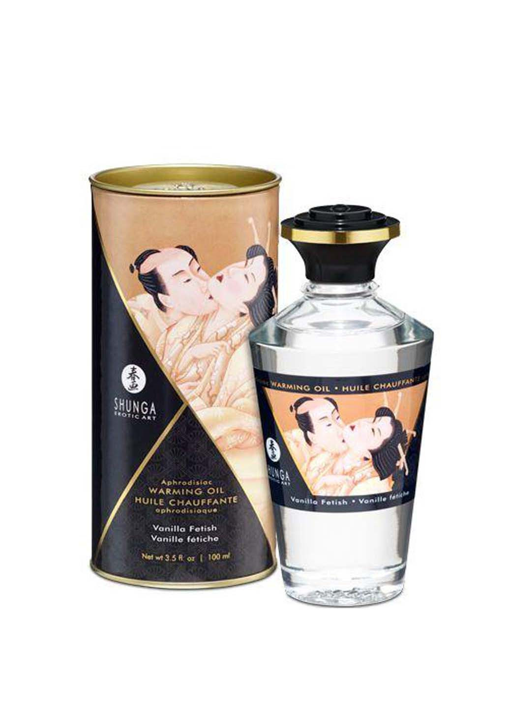 Олія APHRODISIAC WARMING OIL Vanilla Fetish 100 мл Shunga (256170685)