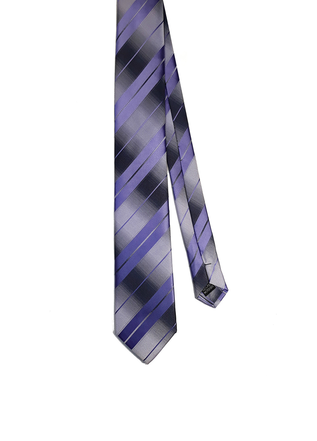 Краватка Franco Riveiro стандартний смужка сіра мікрофібра