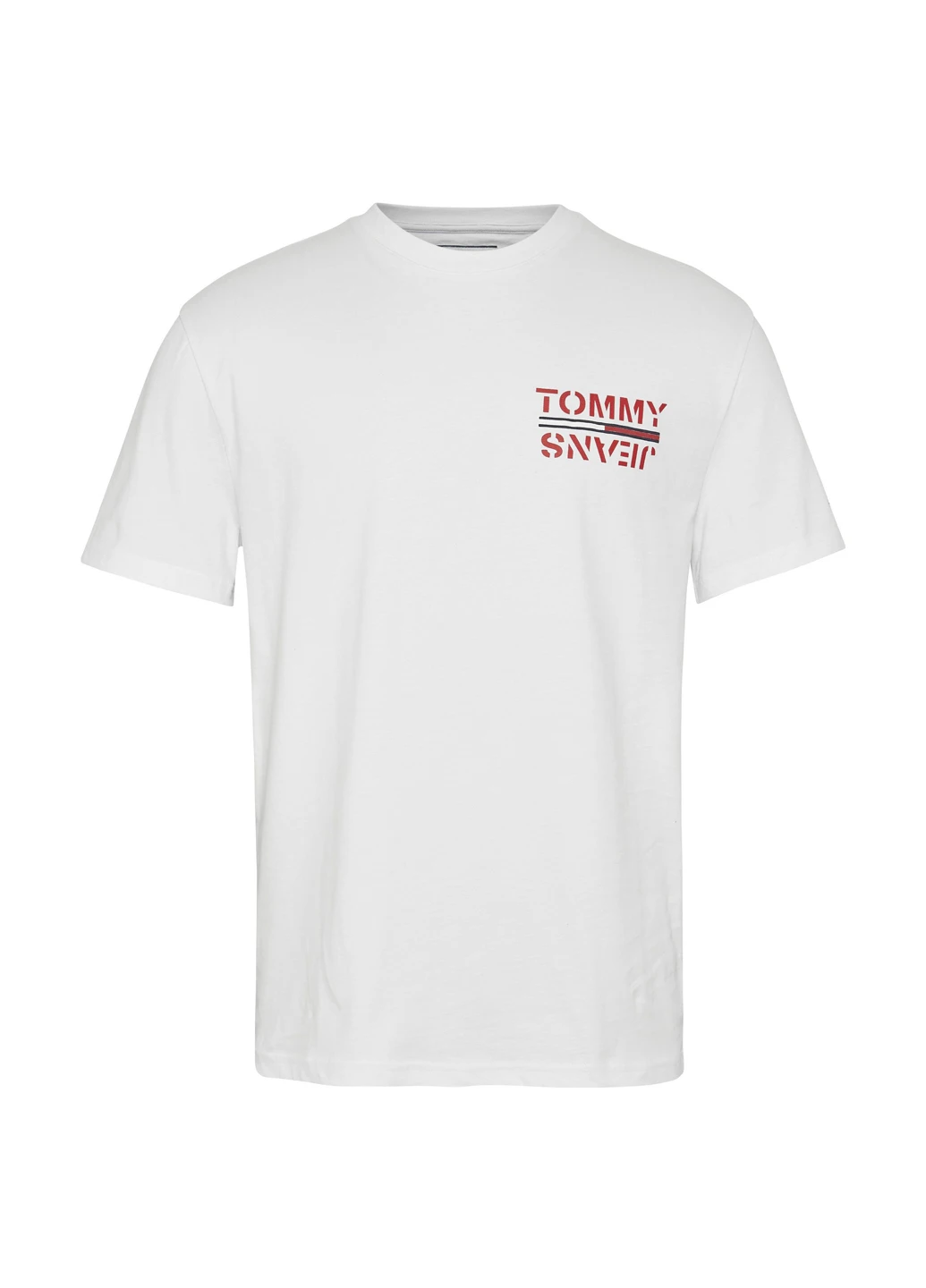 Белая футболка Tommy Jeans